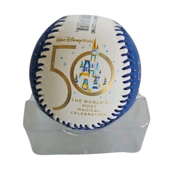 Disney Parks Disney World 50th Anniversary Celebration Commemorative Baseball - Picture 6 of 6
